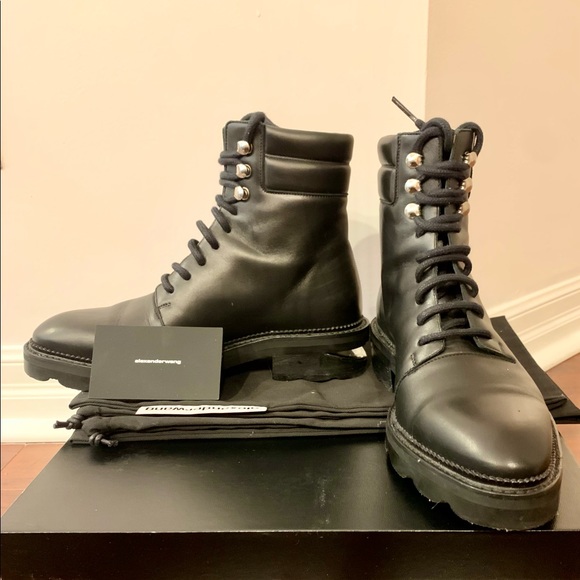 Alexander Wang Andy Hiker Boots - Picture 3 of 5